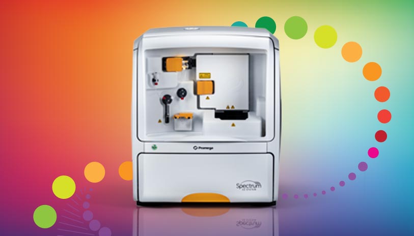 spectrum ce system and powerplex 35gy kits